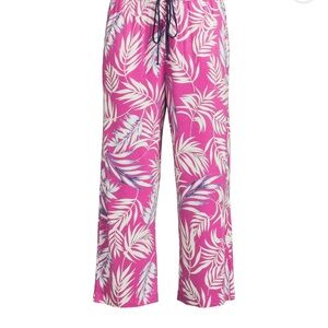 Joyspun Orchid Delight Cropped Knit Sleep Pants